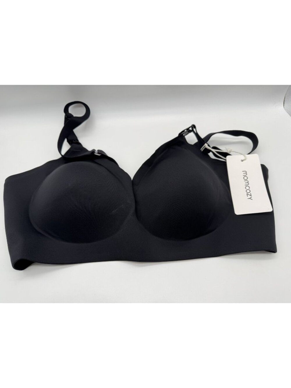 Momcozy Seamless Nursing Bra Black 2XL New NWT
